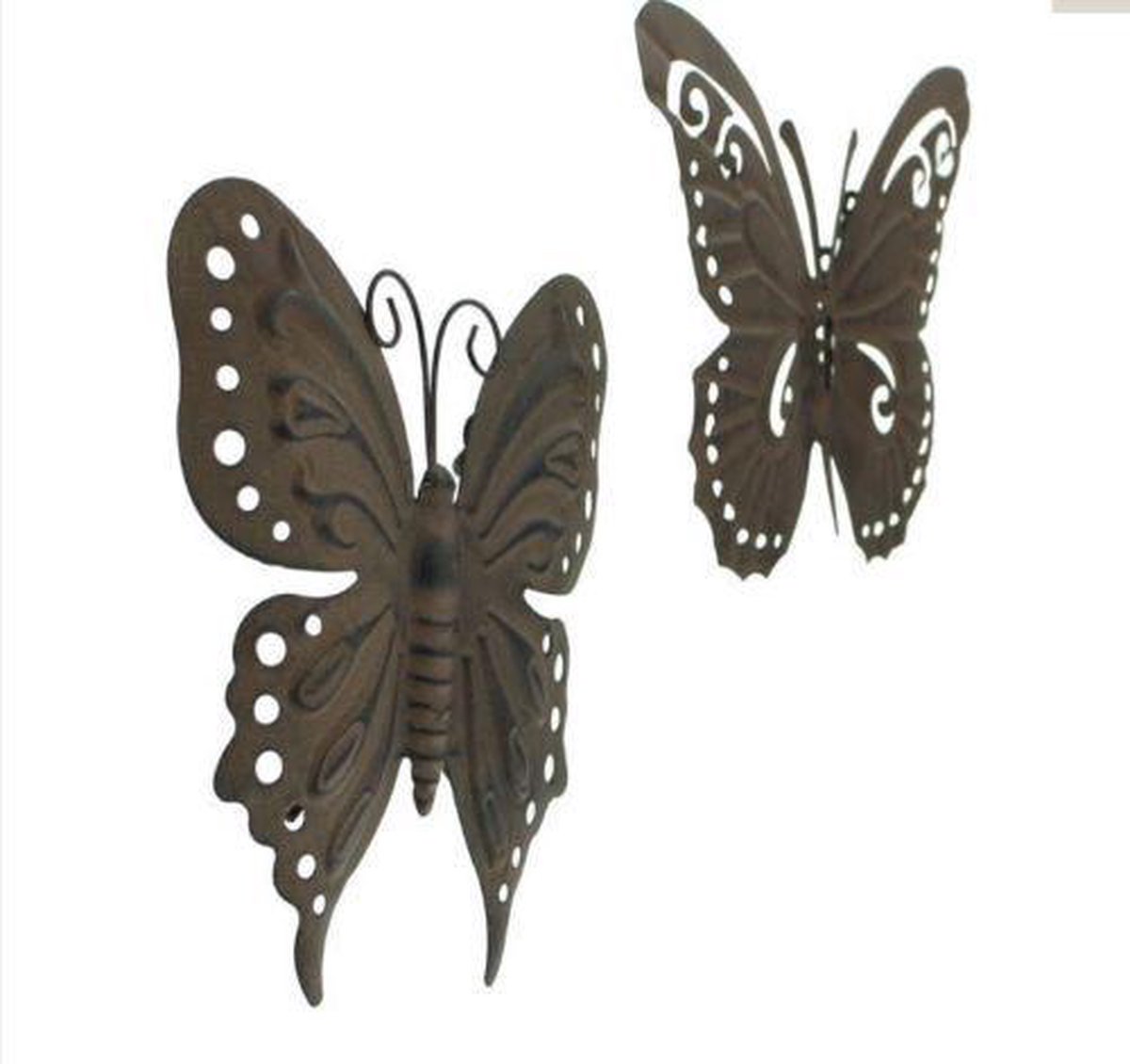 Tuin vlinder wandhanger 2 stuks | bol.com