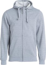 Clique - Sweatshirt met capuchon - Unisex - Maat 5XL - Grijs