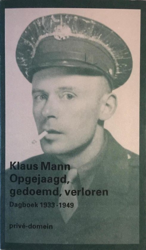 Cover van het boek 'Opgejaagd, gedoemd, verloren' van Klaus Mann