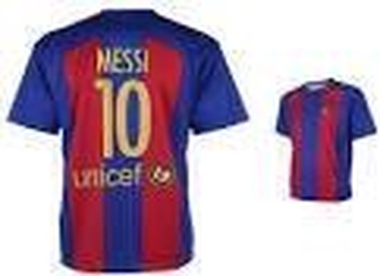 leven lever Barmhartig Barcelona Messi Thuis - Voetbalshirt - Maat 128 - Kinderen 2016/2017 |  bol.com