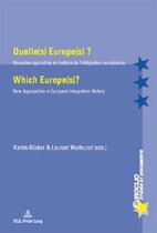 Euroclio- Quelle(s) Europe(s) ? / Which Europe(s)?