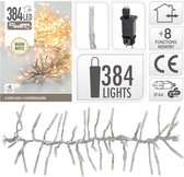 Clusterverlichting warm wit buiten 384 lampjes -  boomverlichting