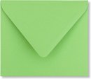 Enveloppe 12,5 x 14 Vert pâturage, 100 pièces