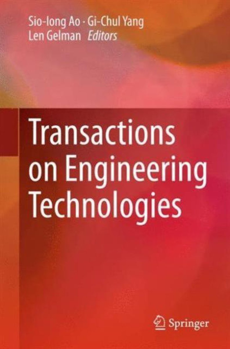 Transactions On Engineering Technologies van
