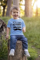 Ik word grote broer Tshirt | 104cm | Sky Blue