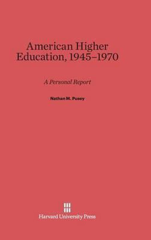 American Higher Education, 1945-1970 - cover