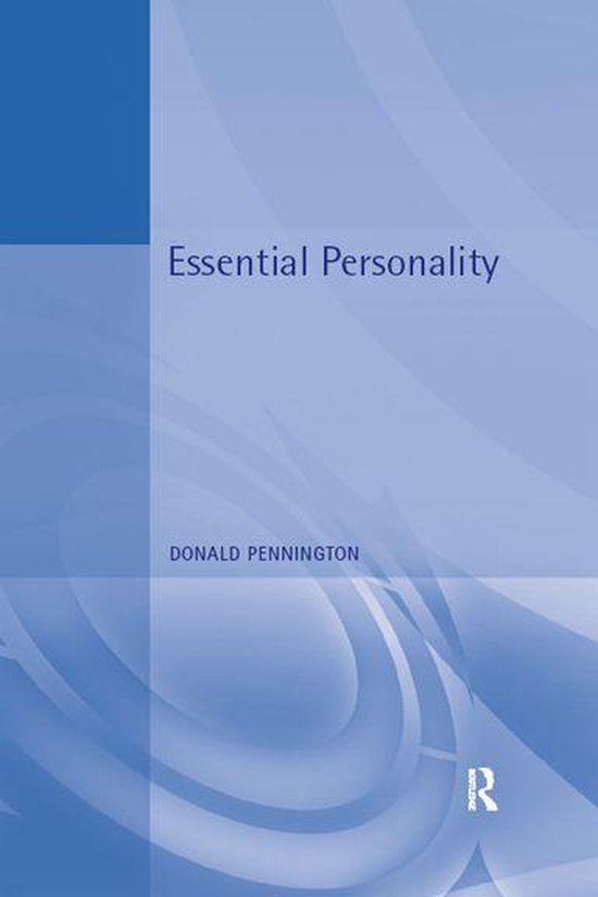 Essential Psychology - Essential Personality - cover