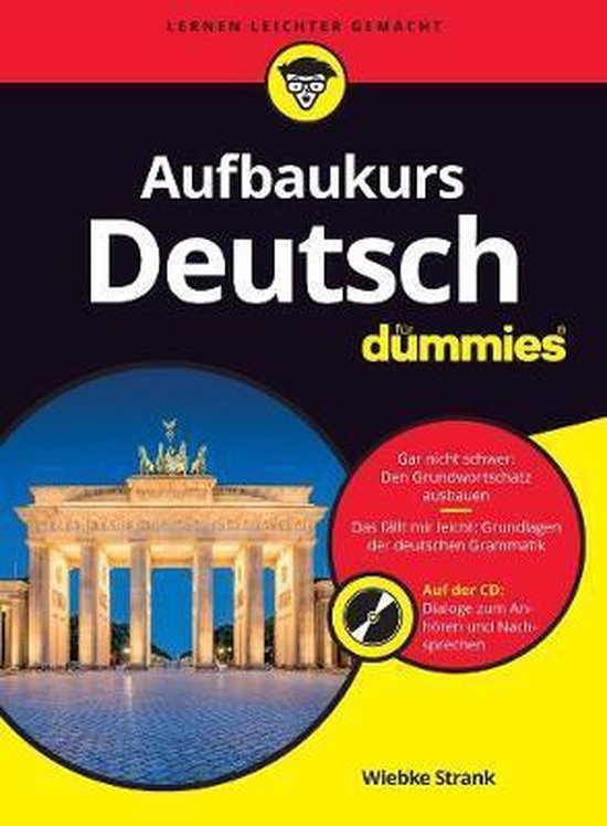 Aufbaukurs Deutsch für Dummies 9783527710881 W Strank Boeken bol
