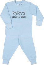 Frogs and dogs Pyjama Mini me Blue maat ,68