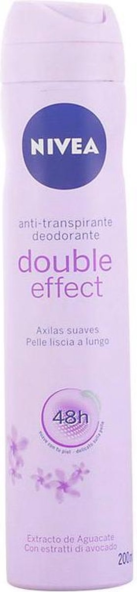 Goedkoopste Nivea DOUBLE EFFECT - deodorant - spray con extractos de aguacate 200 ml