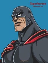 Superheroes Coloring Book 1 & 2