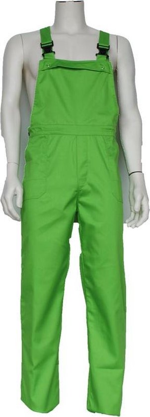 Yoworkwear Tuinbroek polyester/katoen groen maat 54