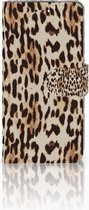 Nokia 3.1 (2018) Bookcase Hoesje Leopard