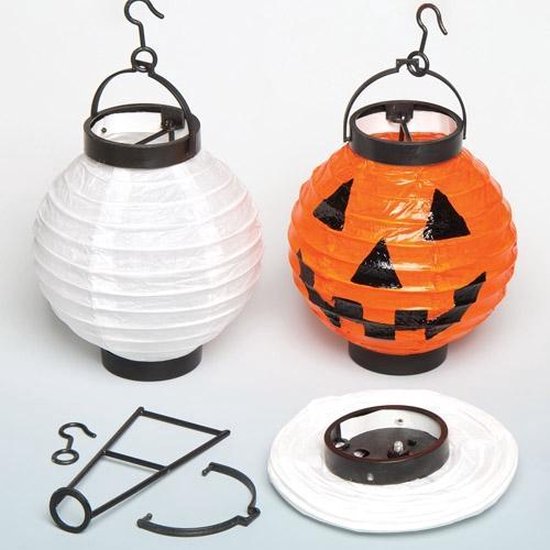 Papieren lantaarn met led-lampje. Creatieve set voor kinderen om te maken,  versieren... | bol.com