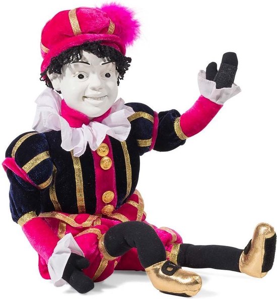Tolk gracht bevroren Decoratie Piet met beschilderbaar gezichtje, 60 cm | bol.com
