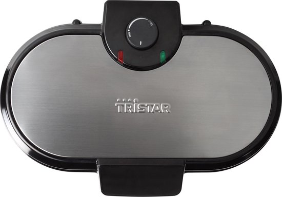Tristar Wafelijzer - WF-2120 - 1200W - 10 hartvormige wafels - Anti aanbaklaag - PFAS-vrij