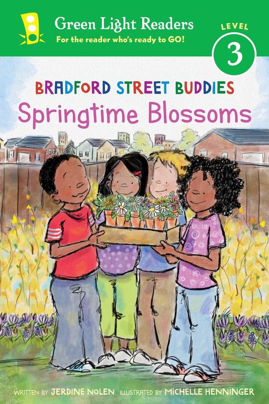 I Can Read 4 - Bradford Street Buddies: Springtime Blossoms - cover