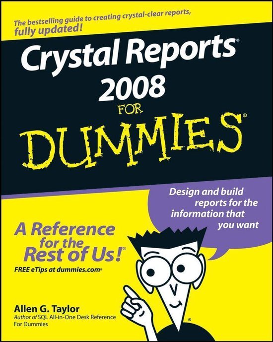 Crystal Reports 2008 For Dummies - cover