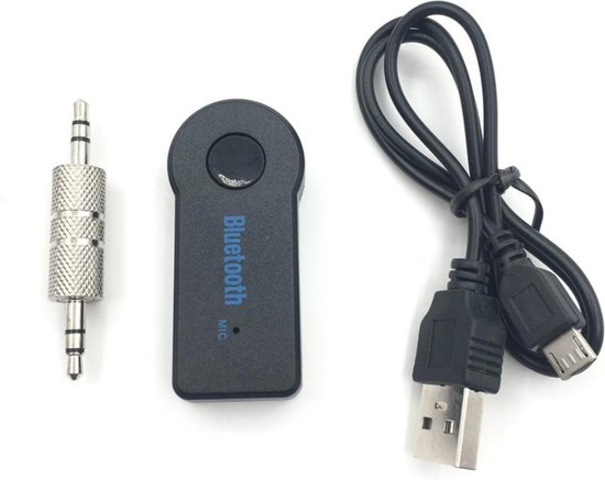 Bluetooth Audio Receiver Draadloos AUX naar Bluetooth Incl. Microfoon & 1 jaar GARANTIE - G-Technology