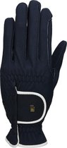 Roeckl Handschoenen  Bi Lined Lona - Dark Blue - 8