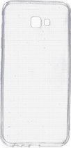 Shop4 - Samsung Galaxy J4 Plus Hoesje - Zachte Back Case Ultra Dun Transparant