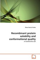 Recombinant protein solubility and conformational quality