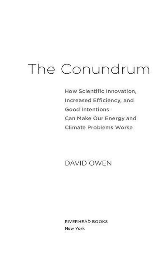 The Conundrum - cover