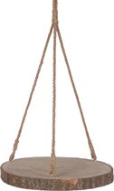 Hangplateau - boomschijf hout - 40cm