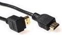 Advanced Cable Technology - 1.3 High Speed HDMI kabel - eenzijdig haaks - 1.5 m - Zwart