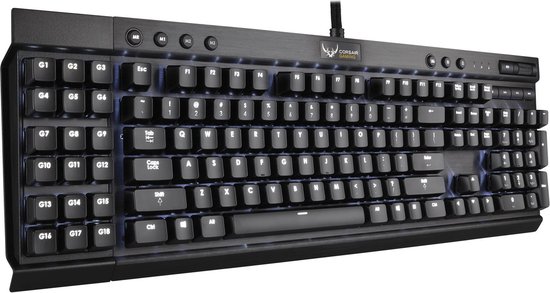 Bol Com Corsair K95 Mechanische Gaming Toetsenbord Qwerty White Led Cherry Mx Red Pc