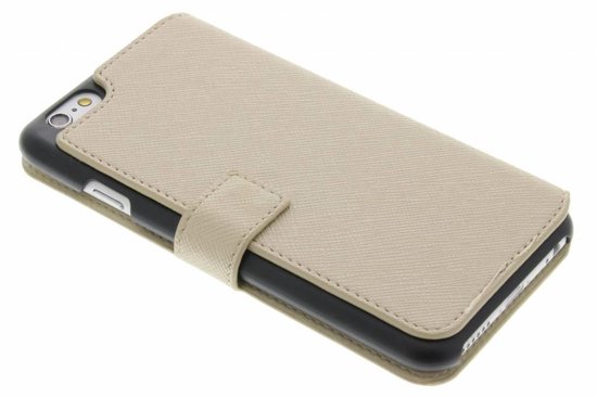 Bookcase Guess Tori - Beige - pour iPhone 6 Plus et iPhone 6S Plus (versions 5,5 ")