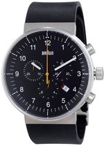 Braun prestige chronograph BN0095BKSLBKG Man Quartz horloge
