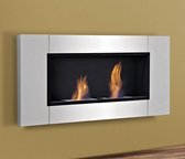 Sfeerhaard M (110cm) RVS bio ethanol haard