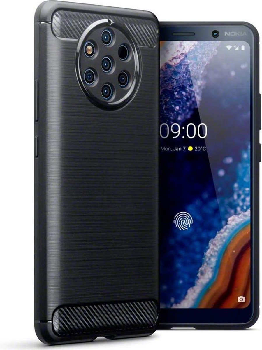 Nokia 9 PureView hoesje - CaseBoutique - Zwart - TPU