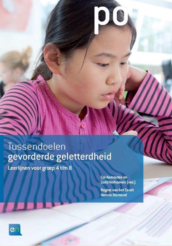 Tussendoelen gevorderde geletterdheid - cover