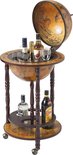 Brulo Wereldbol Globe bar - Wijnrek - ⌀ 33 cm - Bruin - Vespucci Image