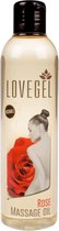 Lovegel - Erotisch massage olie - Roos - 250 ml