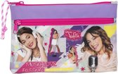 Disney Violetta Neon Etui 2 ritsen 23x16x3cm