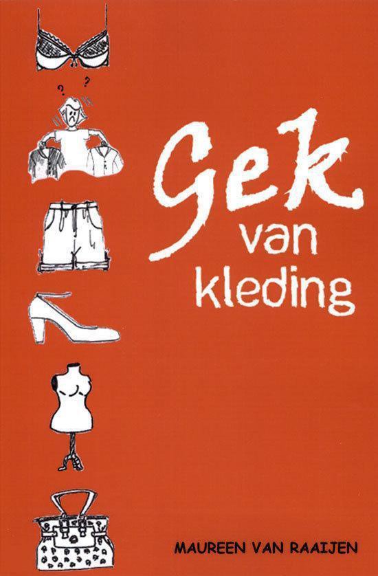 Cover van het boek 'Gek van Kleding' van M.I.J. van Raaijen