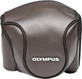 Olympus CSCH-118 lederen tas bruin