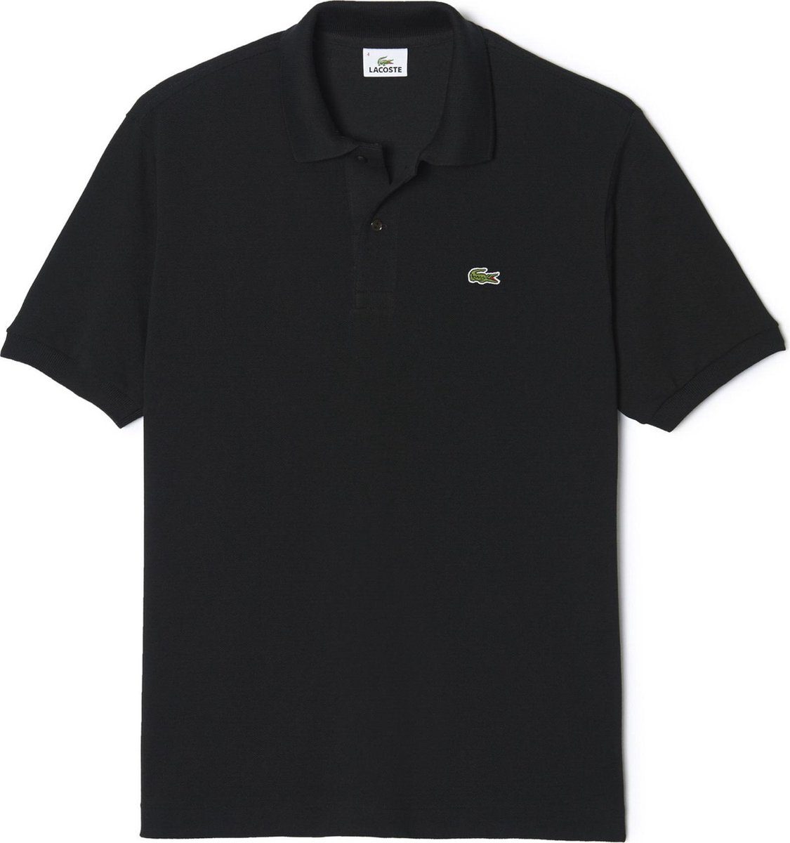 Lacoste Classic Piqué Sportpolo casual – Mannen Zwart