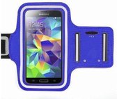 Samsung Galaxy Note 2 sports armband case Donker blauw Dark blue