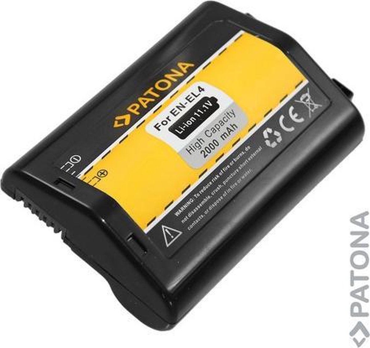 PATONA Battery for Nikon EN-EL4 EN-EL4a D2H D2Hs D2X D2Xs D3 D3X F6