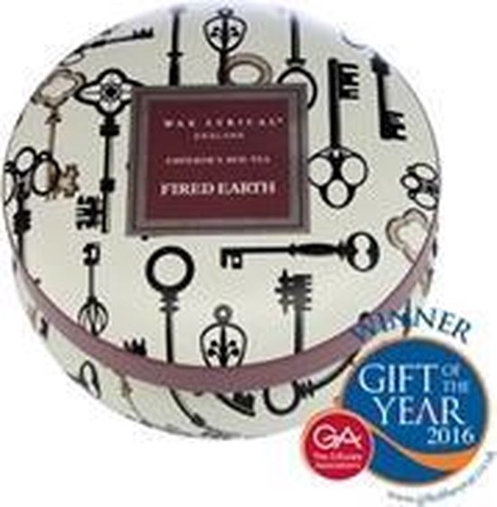 Wax Lyrical Fired Earth Candle Tin Emperor's Red Tea