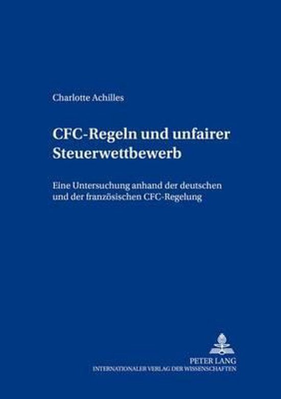 CFC-Regeln und unfairer Steuerwettbewerb - cover