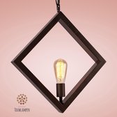 Metalen hanglamp Infinite Square Van Vliet Touwlampen