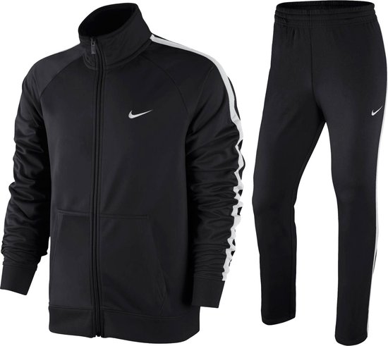 Nike Season Poly Knit - Trainingspak - Heren - Maat XXL - Zwart/Wit | bol