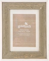 GOLDBUCH GOL-900353 houten fotolijst BOLZANO wit grijs voor 13x18 cm