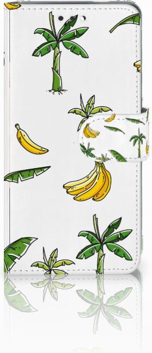 Book Case voor Nokia 3.1 (2018) Hoesje Banana Tree