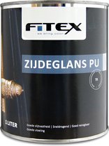 Fitex-Zijdeglans PU-Ral 7021 Zwartgrijs 1 liter